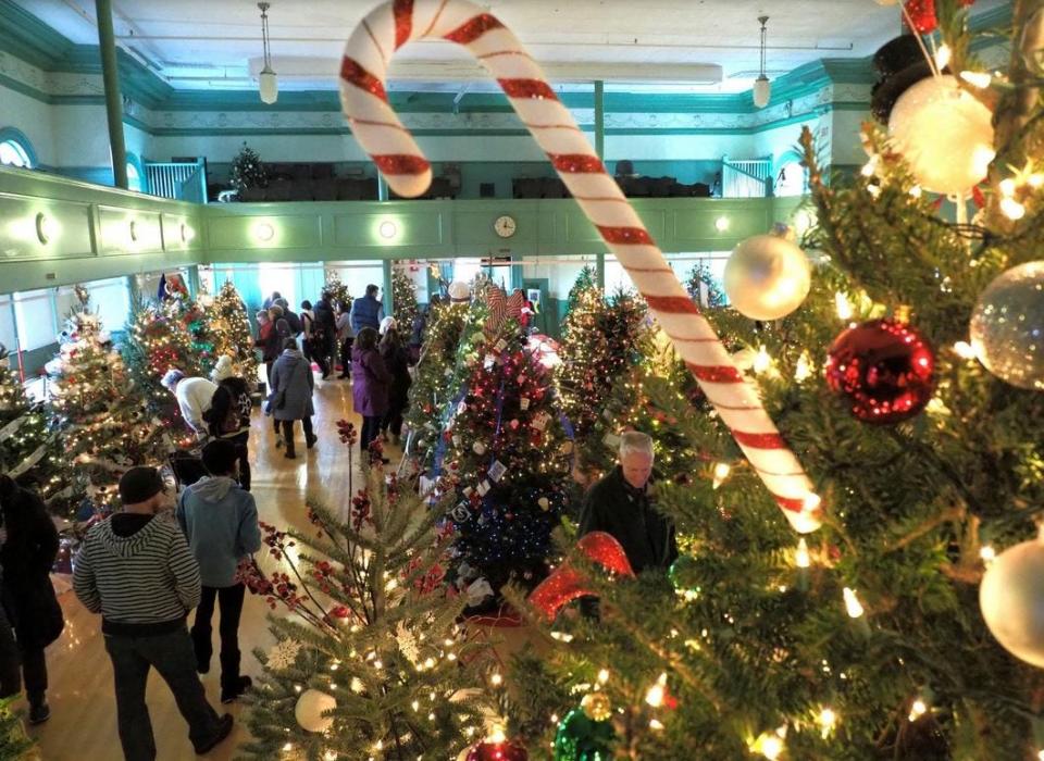 All proceeds from the Festival of Trees in Exeter, N.H., benefit the Community Children’s Fund by providing local families in need with vouchers for winter clothing and bedding.