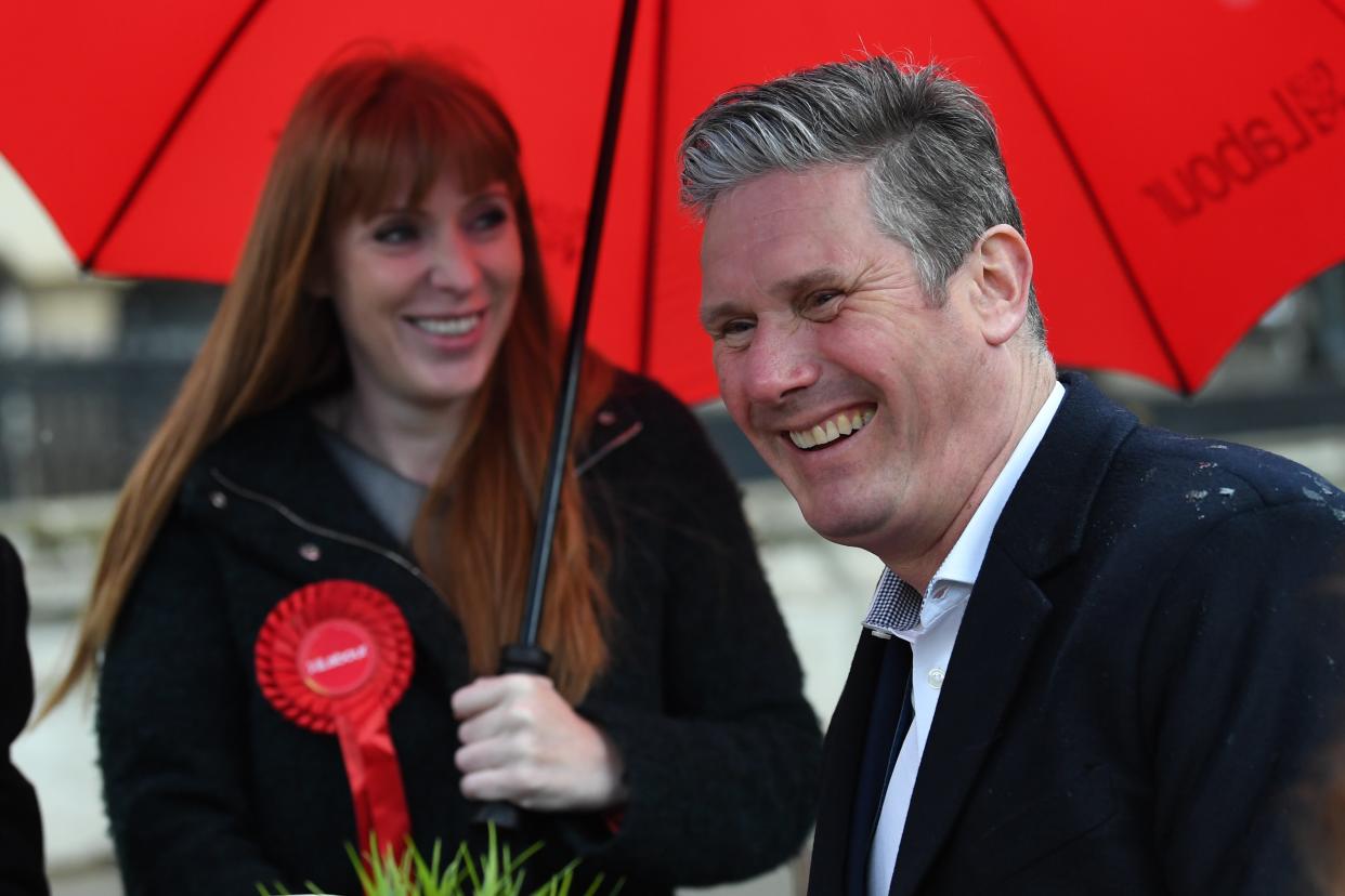 Angela Rayner and Sir Keir Starmer (PA Wire)