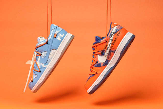 Off-White Futura Nike Dunk Sotheby's Auction