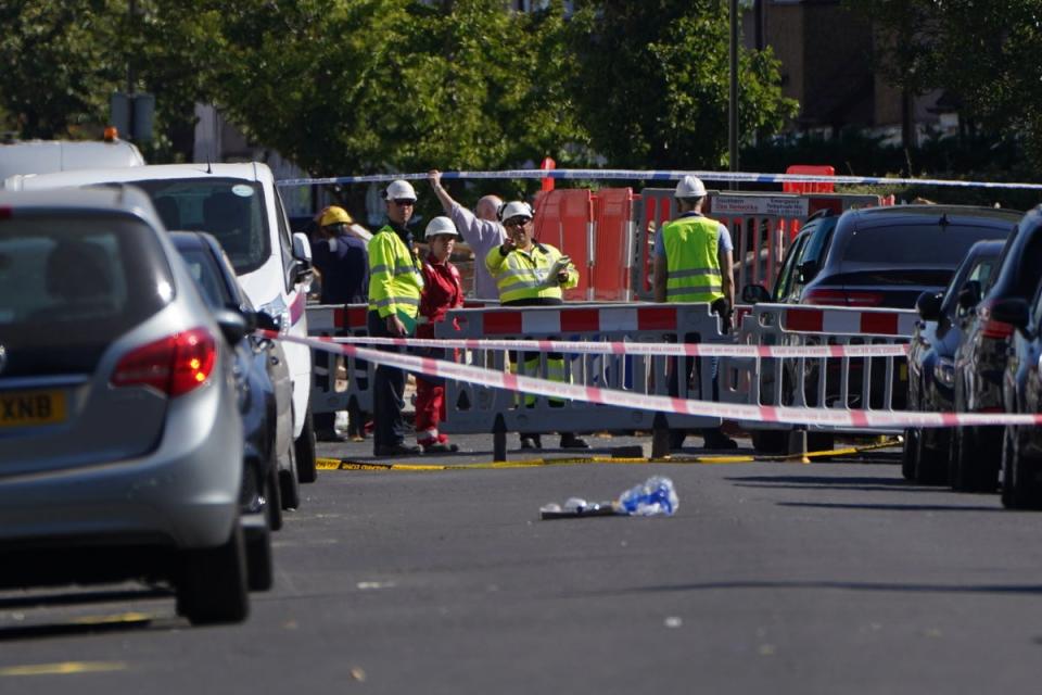 The incident occurred on Gaplin’s Road in Thornton Heath (PA)