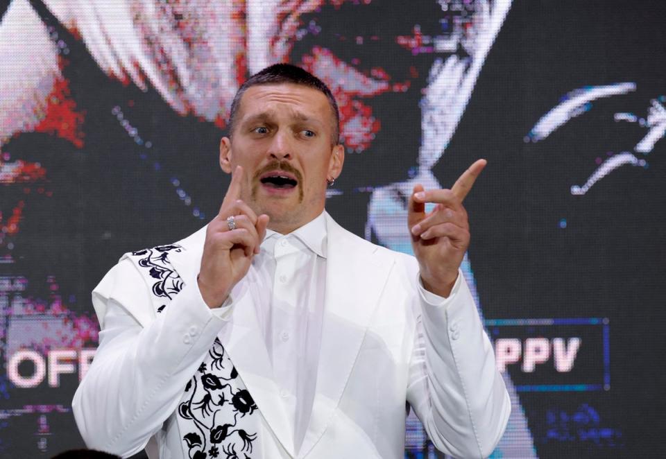 Oleksandr Usyk is the toughest opponent Tyson Fury has ever faced (Action Images via Reuters)