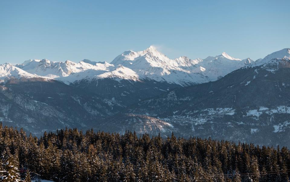 Crans Montana, χιονοδρομικό κέντρο