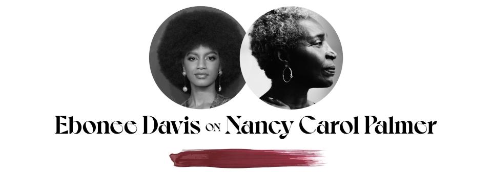 <h1 class="title">Ebonee Davis on Nancy Carol Palmer.jpg</h1><cite class="credit">Ebonee: Michael Loccisano/Getty Images<br> Nancy: Courtesy of Subject</cite>