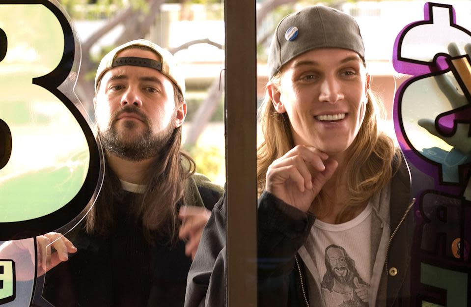 Kevin Smith and Jason Mewes in 'Clerks II' (The Weinstein Co.)