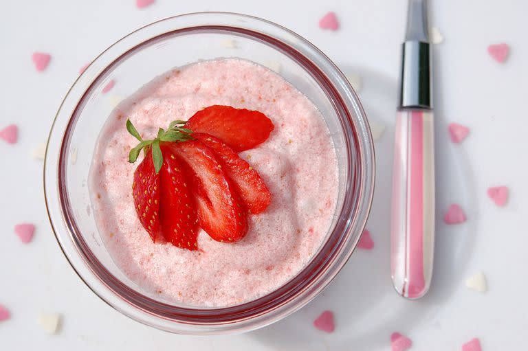 13) Strawberry Pudding