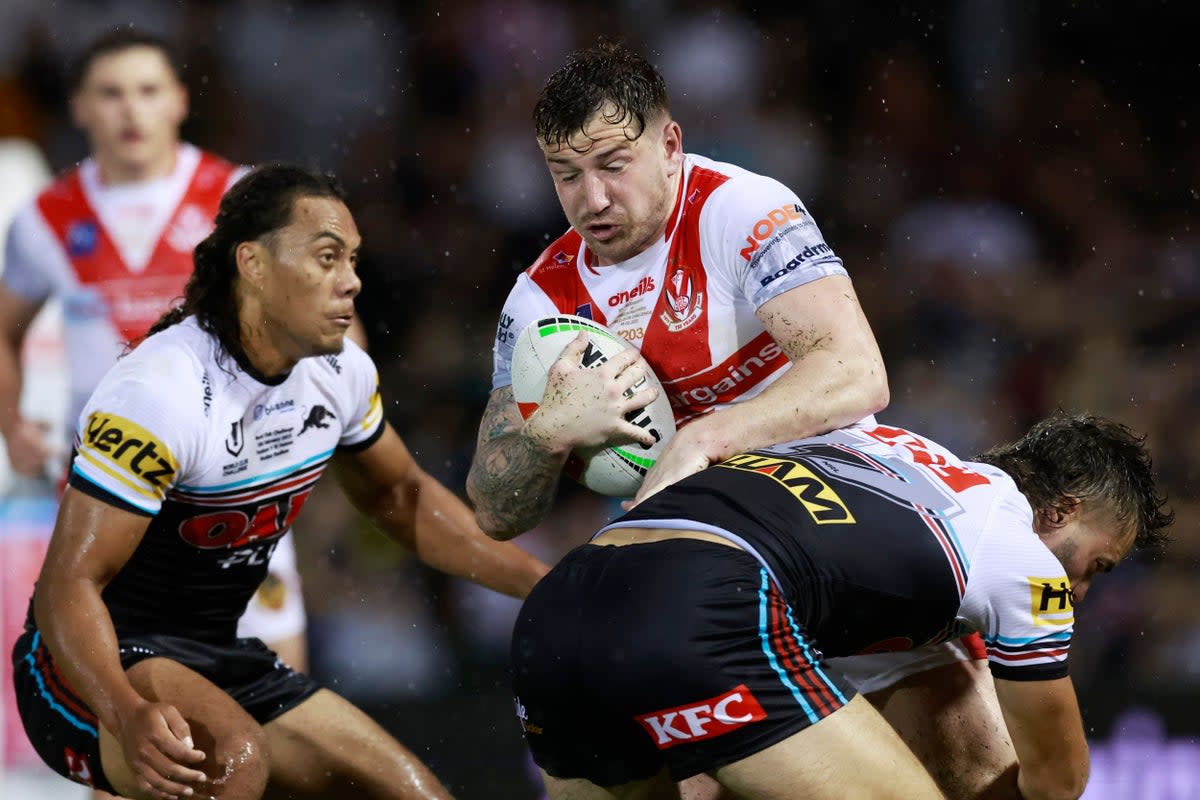 St Helens hope their win over Penrith Panthers has roughed up rugby league’s world order (Mark Evans/AP) (AP)