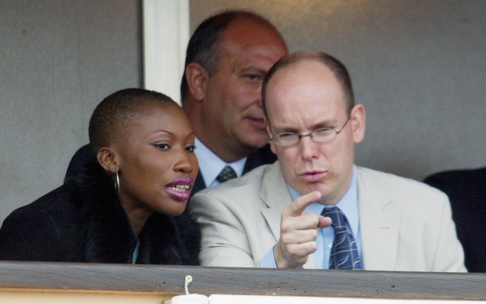 Prince Albert admitted to a five-year relationship with Nicole Coste. Together at the Monaco Tennis Open in 2002