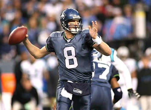 Matt Hasselbeck played 10 seasons in Seattle, and led the Seahawks to a Super Bowl, but also played for Green Bay, Tennessee and Indianapolis.