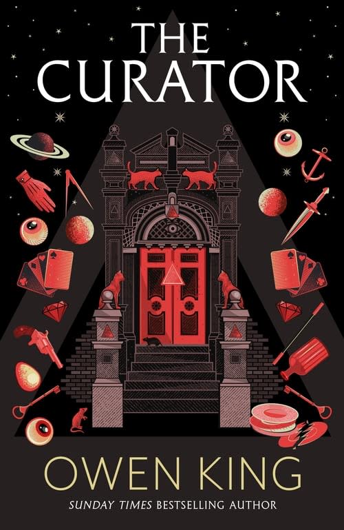 The cover of The Curator.