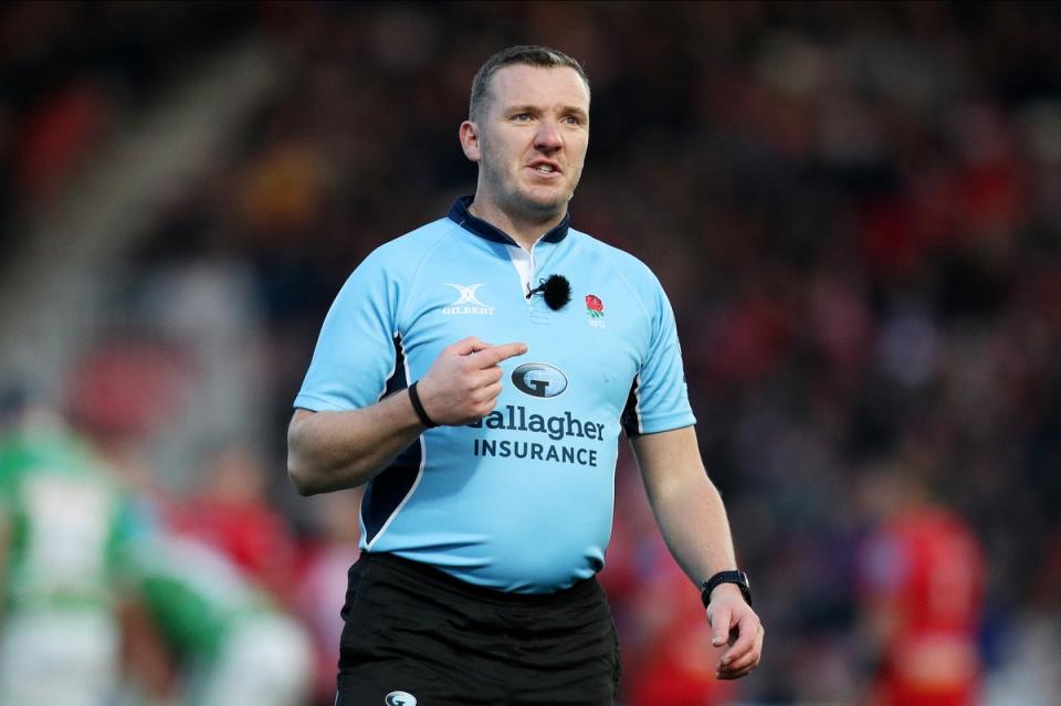 Tom Foley officiated eight games at this year’s Rugby World Cup  (Getty Images)