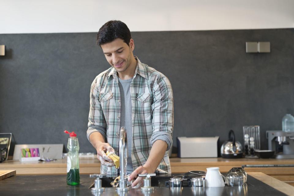 He knows you hate doing the dishes, so he does them.