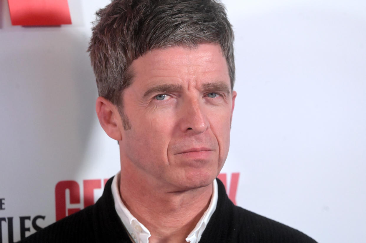 LONDON, ENGLAND - NOVEMBER 16: Noel Gallagher attends the UK Premiere of 