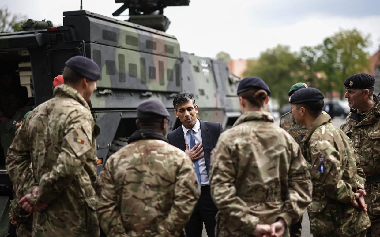 The Prime Minister has announced that Britain will ramp up defence spending to £87 billion a year by the start of the 2030s