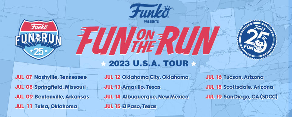 Funko Fun on the Run tour dates (Photo: Courtesy of Funko)