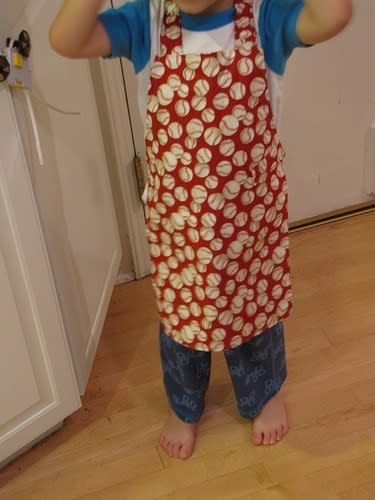 Apron for little boy chefs