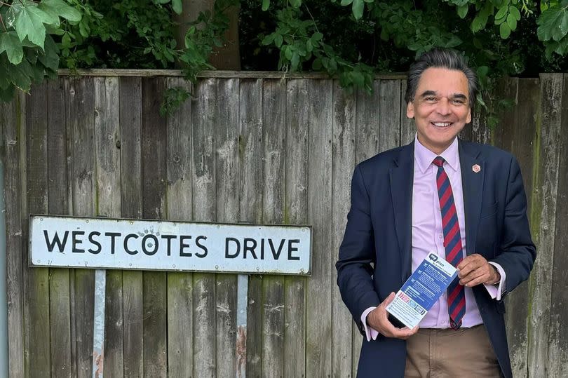 Max Chuahan, Conservative candidate for Leicester West