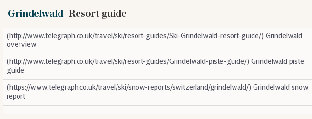 Grindelwald guide