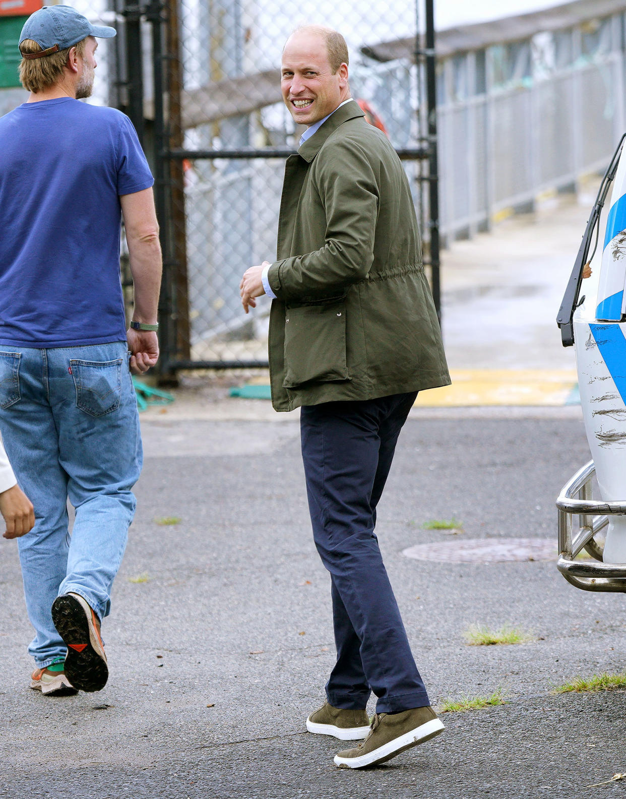 Prince William Touches Down in New York City Ahead of the Earthshot summit