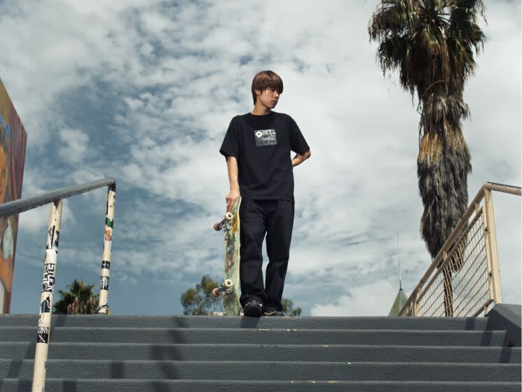 An homage to the iconic 16-stair at Hollywood High. Yuto Horigome