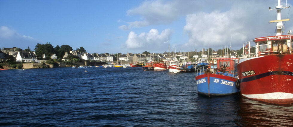 Lanildut dans le Finistère. 
