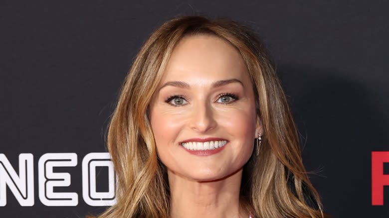 Giada De Laurentiis smiling into camera