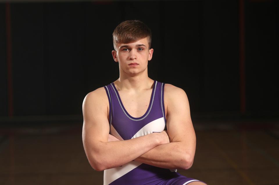 Bolivar-Richburg's Trent Sibble is the AGR wrestler of the year for Division 2.