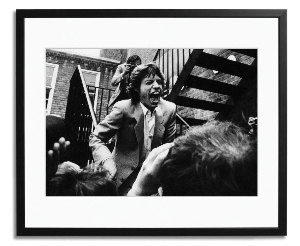 107) Mick Jagger print