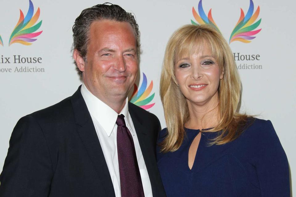 <p>Paul Archuleta/FilmMagic</p> Actors Matthew Perry (L) and Lisa Kudrow (R) in 2015