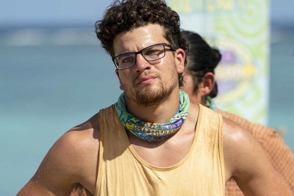 “Proposterous”– It is day 16 and castaways are getting to know their new tribe post merge. Also, hunger pangs are starting to take a toll and castaways must decide who will strike a deal with Jeff Probst to earn rice for their tribe, on SURVIVOR, Wednesday, Nov. 9 (8:00-9:00 PM, ET/PT) on the CBS Television Network, and available to stream live and on demand on Paramount+. Pictured (L-R): Sami Layadi. Photo: Robert Voets/CBS ©2022 CBS Broadcasting, Inc. All Rights Reserved.