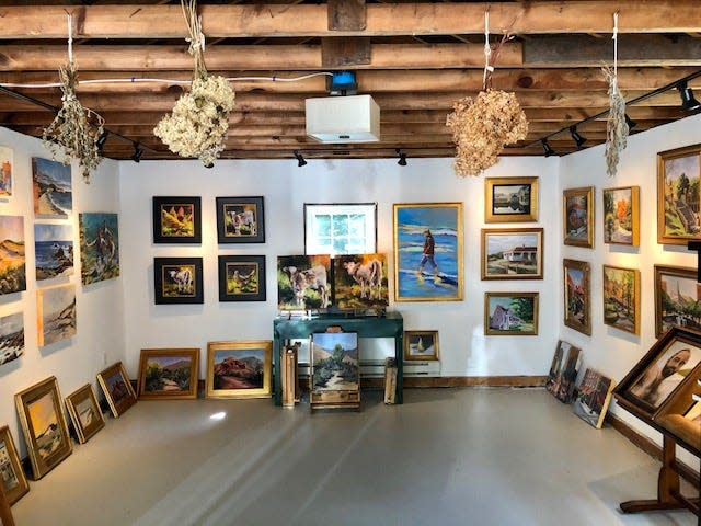 Ric Della Bernarda will be hosting an Open House at his private studio/gallery on Friday, Aug. 12 through Sunday, Aug. 14, 2022, at 257 Berwick Road in Ogunquit. Over 30 new pieces will be on display from his work over the past year.