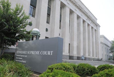 Tennessee Supreme Court building in Nashville.