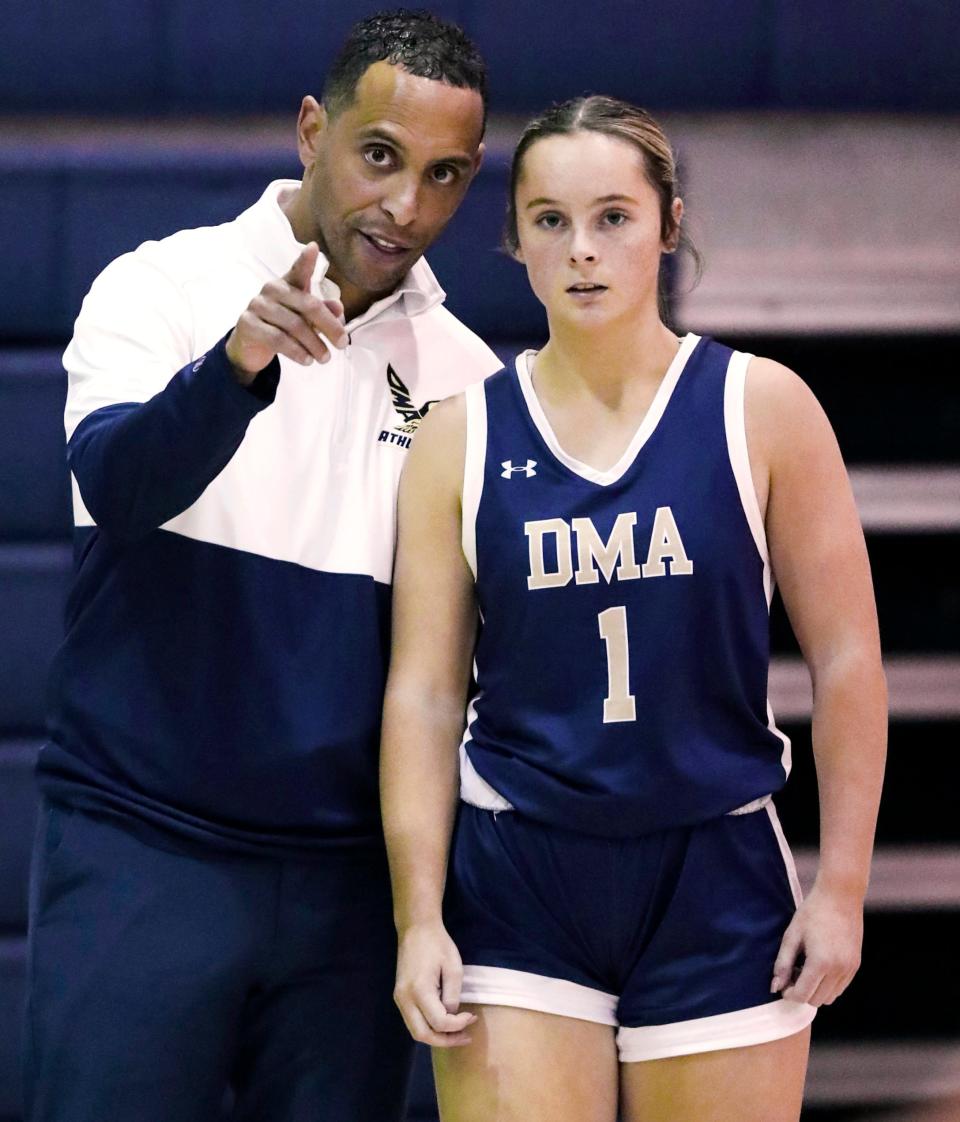 Delaware Military Academy girls basketball coach and athletic director Jeremy Jeanne favors shot clocks, but knows that finding, training and paying people to operate them could be difficult.
