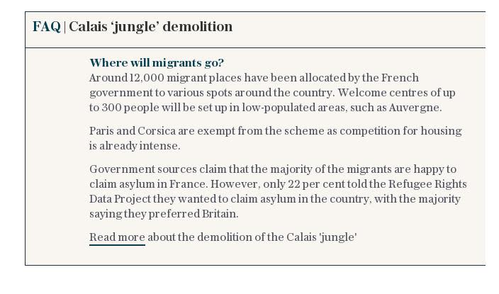 FAQ | Calais ‘jungle’ demolition