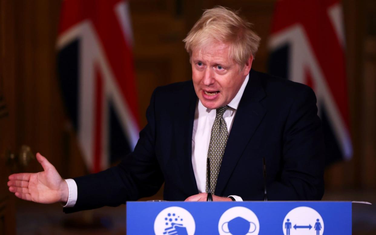 Boris Johnson has vowed to relocate around a quarter of the civil servants who work in London - Henry Nicholls/PA