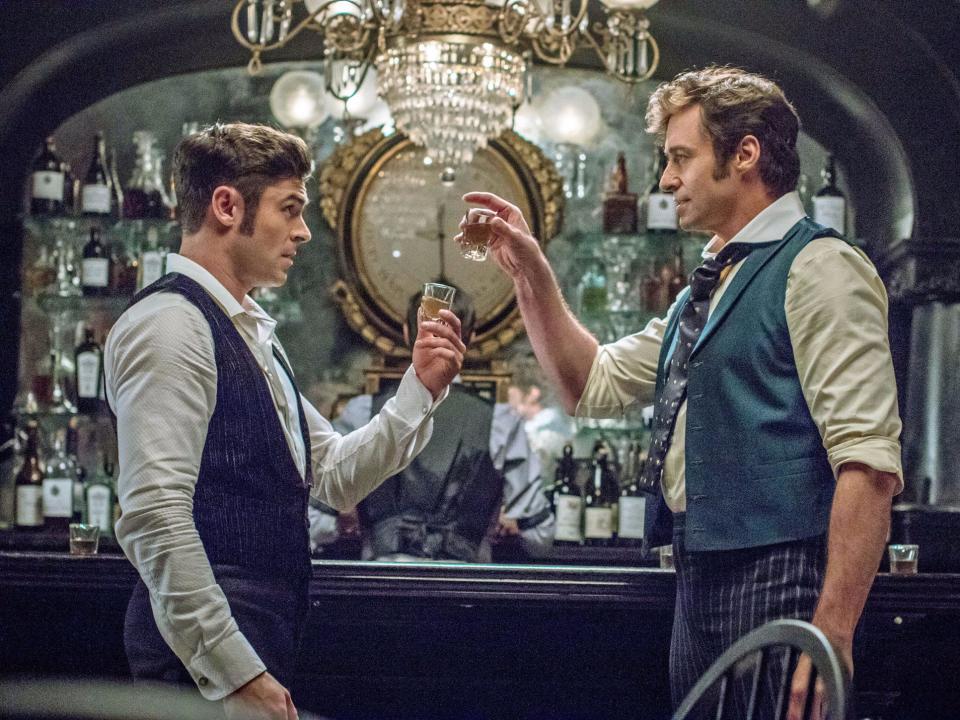 zac efron hugh jackman greatest showman