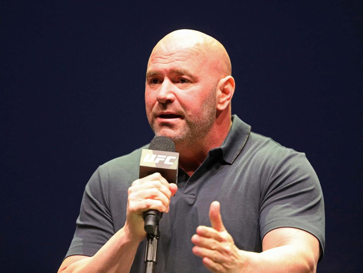 UFC president Dana White has been forced to cancel UFC 249 after pressure from owner's Disney and ESPN: AP