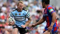 The veteran back-rower wound back the clock, scoring two tries and setting up another against Newcastle.