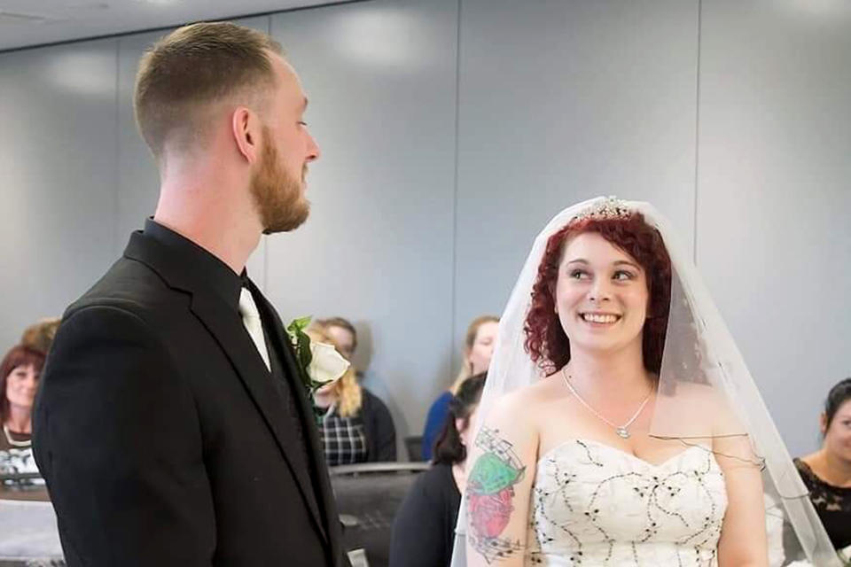 The pair tied the knot in May 2018 after three years of dating and have set rules for their encounters with other couples. Photo: Caters