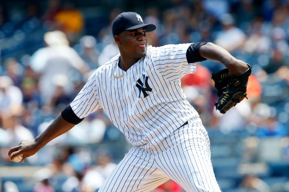 The Twins have signed ex-Yankees pitcher Michael Pineda to a two-year deal, but he'll miss 2018 after Tommy John surgery. (AFP)