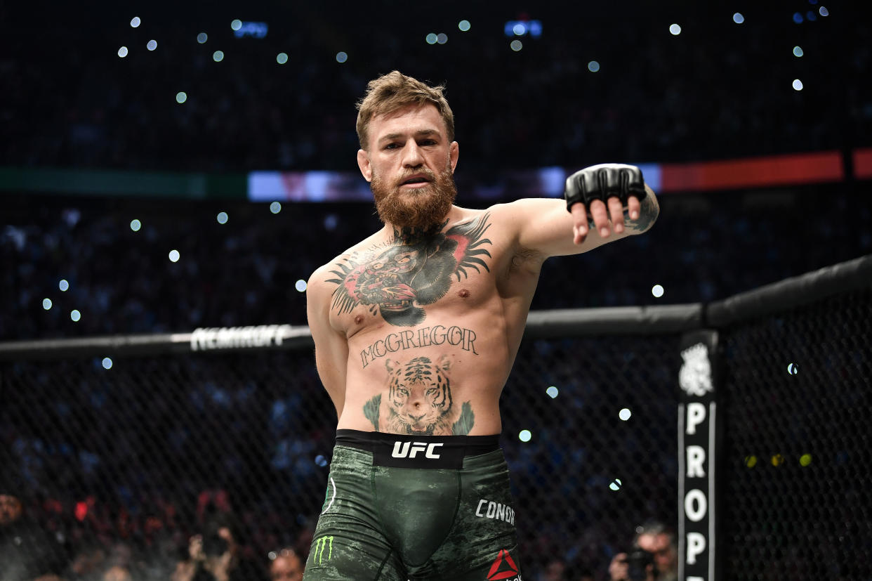 LAS VEGAS, NV - OCTOBER 06: Conor McGregor will face Donald 'Cowboy' Cerrone at UFC 246. (Brandon Magnus/Zuffa LLC/ Getty Images)