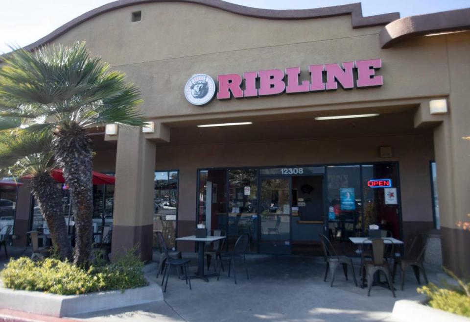 Rib Line and three sister restaurants are a winning combo for SLO County couple who bought a barbecue legacy and ran with it. The storefront of the Ribline take-out restaurant located next to The Switch in the Bear Valley Center in San Luis Obispo.