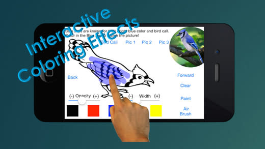 The Bird Book - an Interactive Storybook for Children 小朋友的鳥類互動電子圖書，app說明由三嘻行動哇@Dr.愛瘋所提供