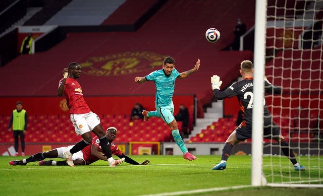 Roberto Firmino was able to open his account all too easily from a Trent Alexander-Arnold free-kick