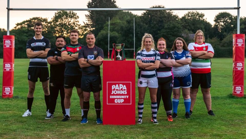 Papa Johns Community Cup action will see grassroots rugby clubs across the country taking part