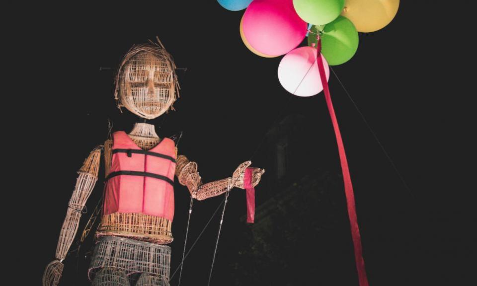 Eastern Daily Press: L’Homme Debout are bringing a giant puppet parade to Norwich city centre Picture: Supplied by N&N Festival