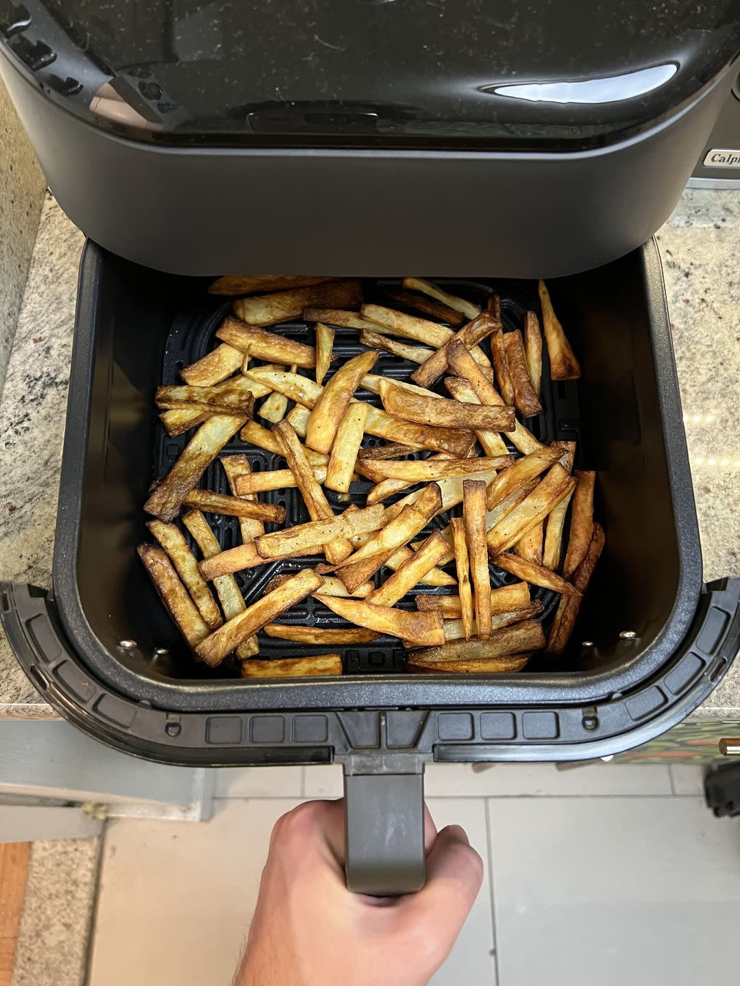 fresh french fries came out unevenly crispy but fluffy on the inside in my instant vortex plus air fryer review