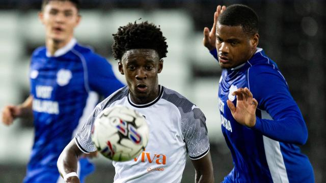 Swansea City U21 defeated Cardiff City U21 in the third round of