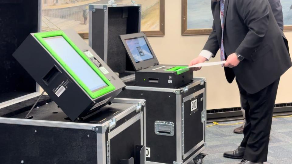 Broome County Board of Elections is introducing new ballot machines and scanners in 2024.