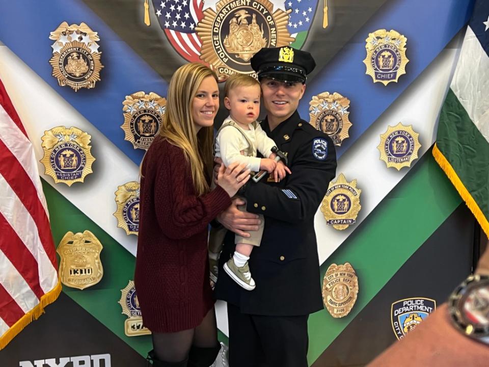 Those promoted also included a relative of Det. First Grade Jonathan Diller, who was recently killed in the line of duty as Diller’s brother-in-law Jonathan McAuley was promoted from Police Officer to Detective Specialist. DCPI