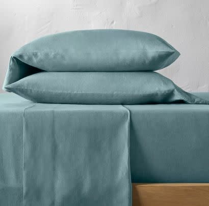 A HuffPost reader favorite: The washed linen Casaluna sheets from Target